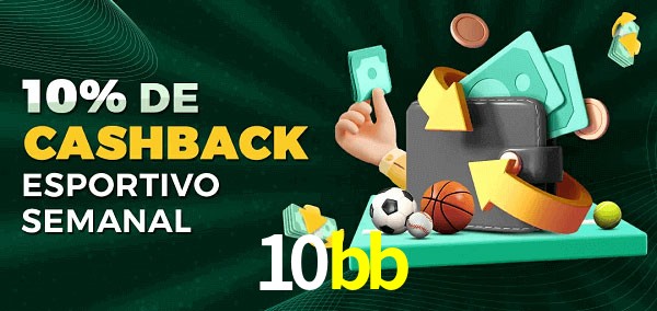 10% de bônus de cashback na 10bb